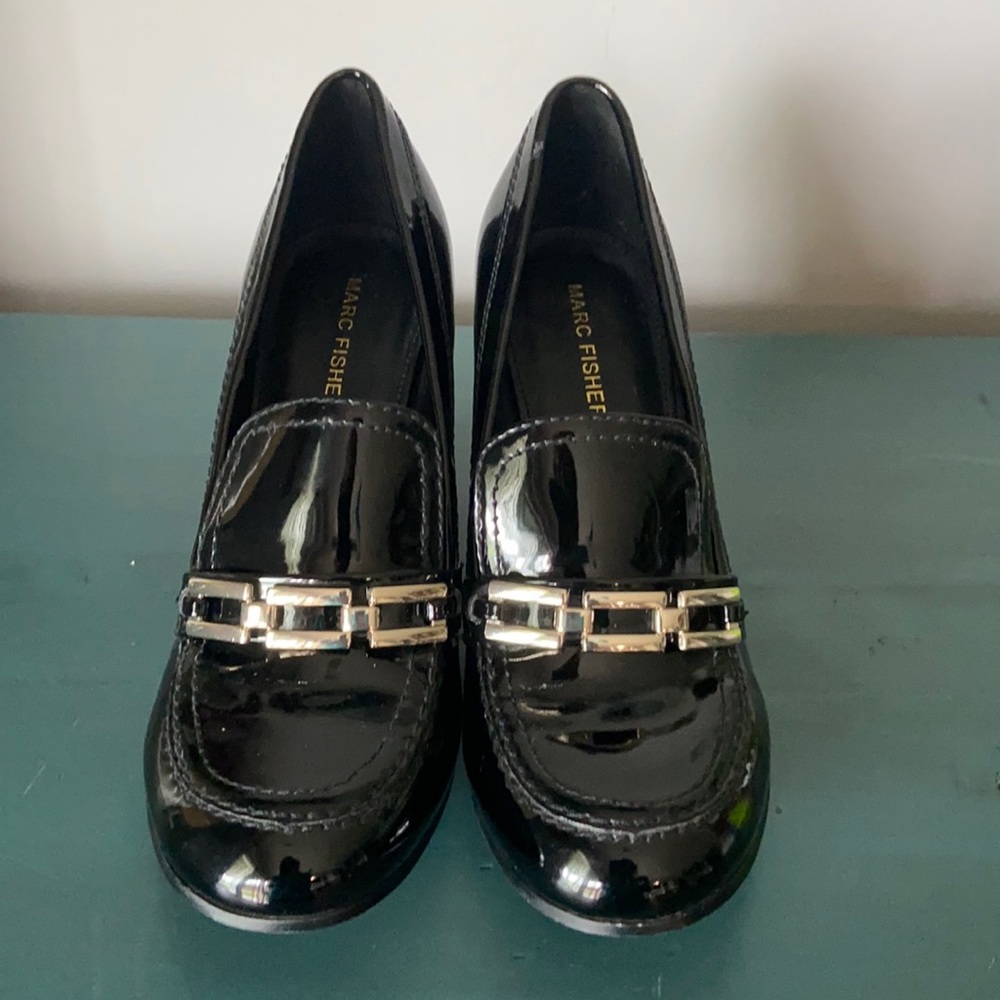 Marc Fisher black block heels